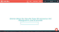 Desktop Screenshot of fake-id.de